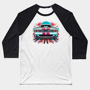 Dodge Challenger Baseball T-Shirt